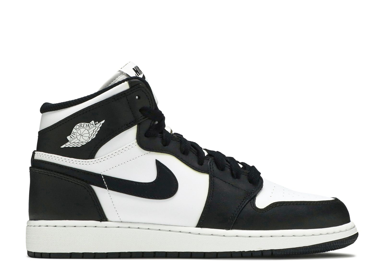 Jordan 1 Retro High OG BG 'Black White' 2014