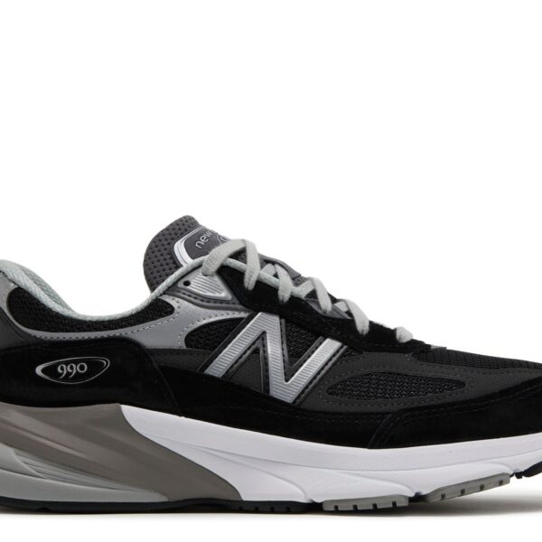 New Balance 990v6 Made in USA 'Black Silver'