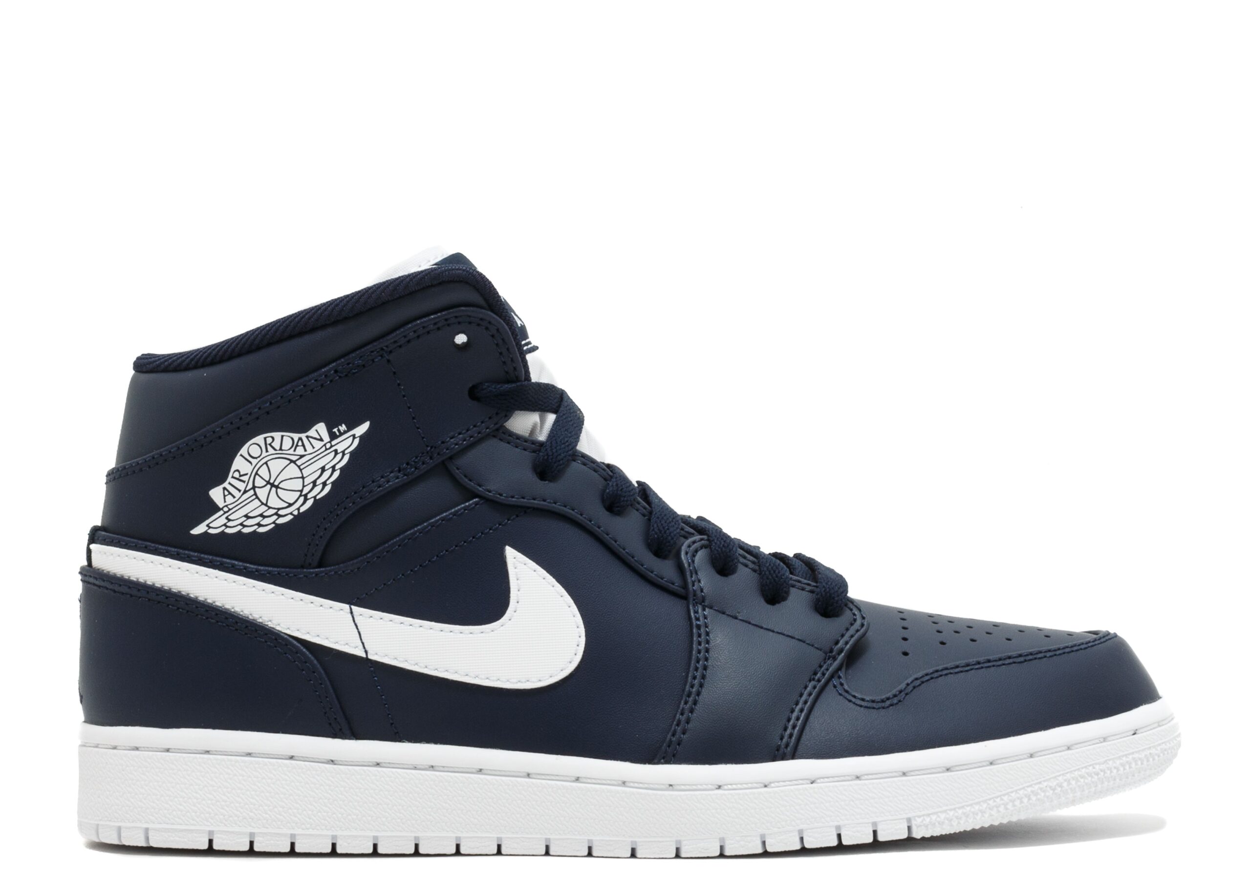 Jordan 1 Retro Mid 'Obsidian'