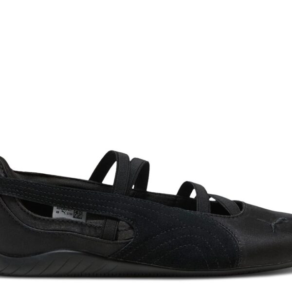 Wmns Speedcat Ballet Satin 'Black Cool Dark Grey'