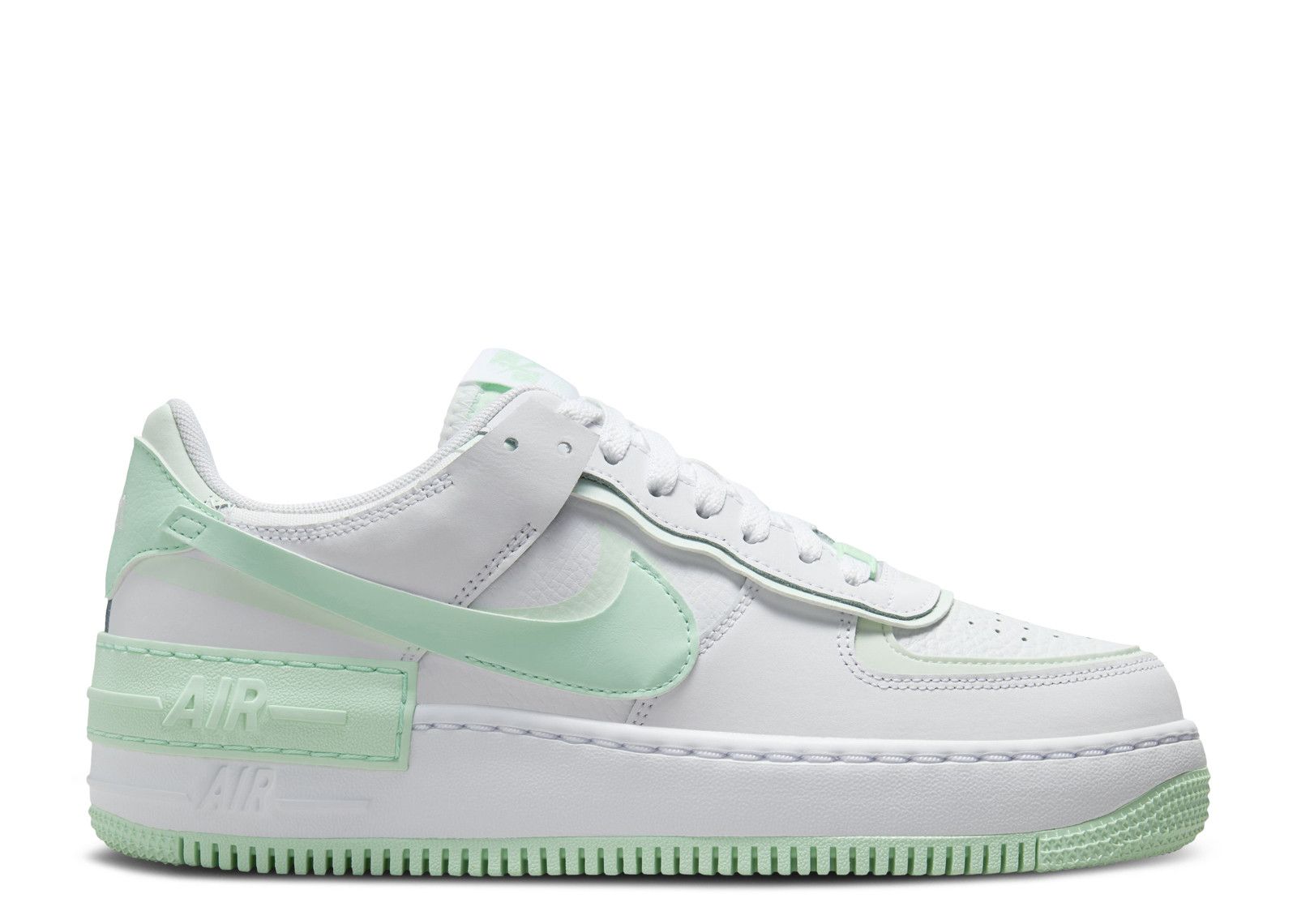 Wmns Air Force 1 Shadow 'White Barely Green'