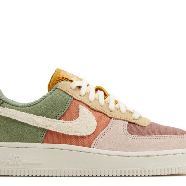 Wmns Air Force 1 '07 LX 'Oil Green Terra Blush'