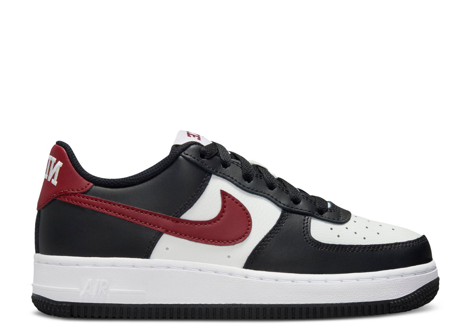 Air Force 1 GS 'Black Dark Team Red'