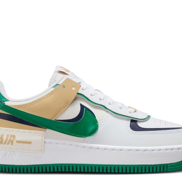 Wmns Air Force 1 Shadow 'White Malachite Sesame'