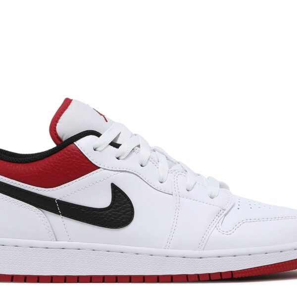 Jordan 1 Low GS 'White Gym Red'