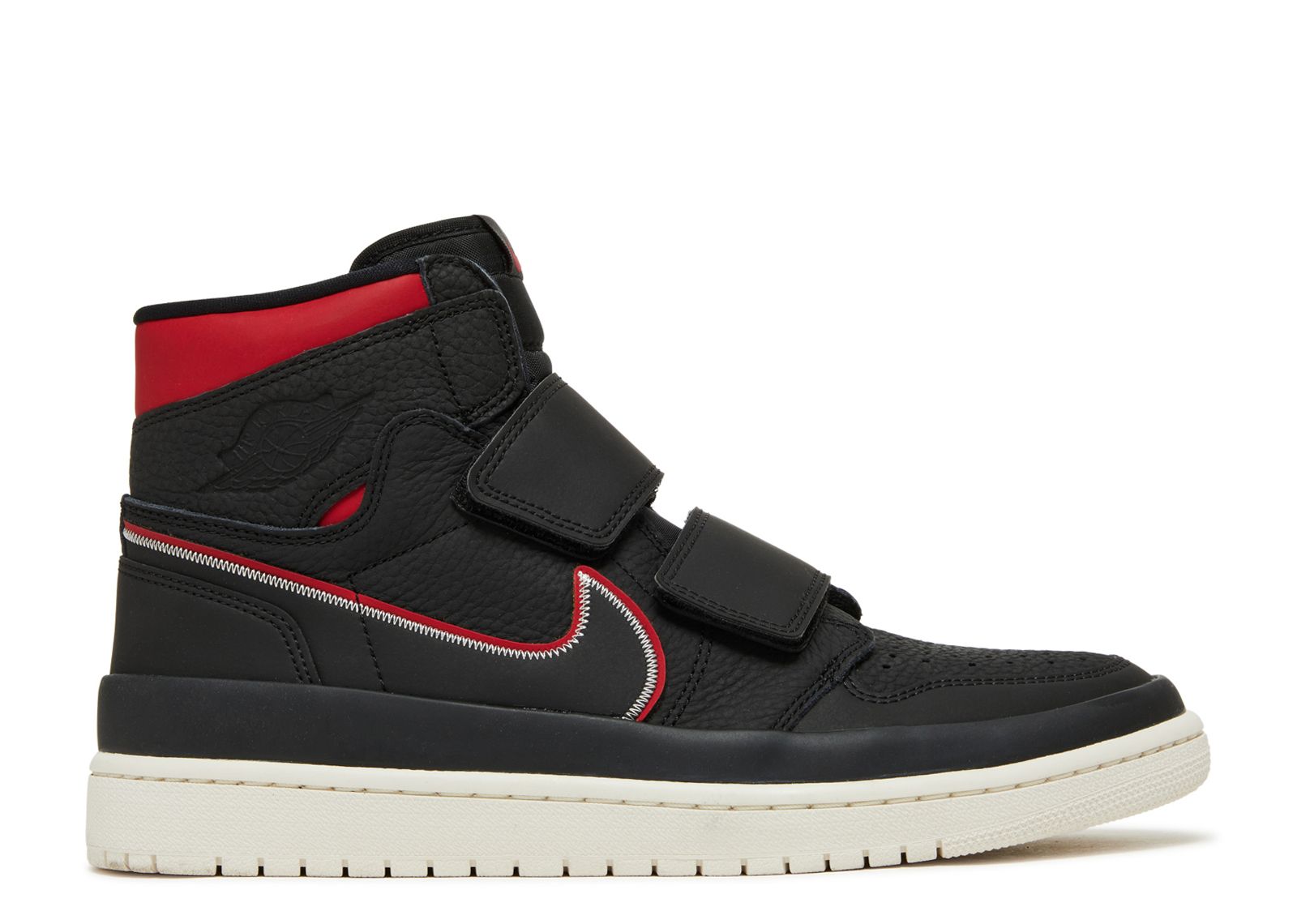 Jordan 1 Retro High Double Strap 'Black Red'