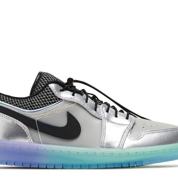 Wmns Jordan 1 Low SE 'Metallic Silver Gradient'