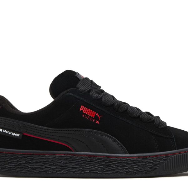 BMW M Motorsport x Suede XL 'Black Pop Red'