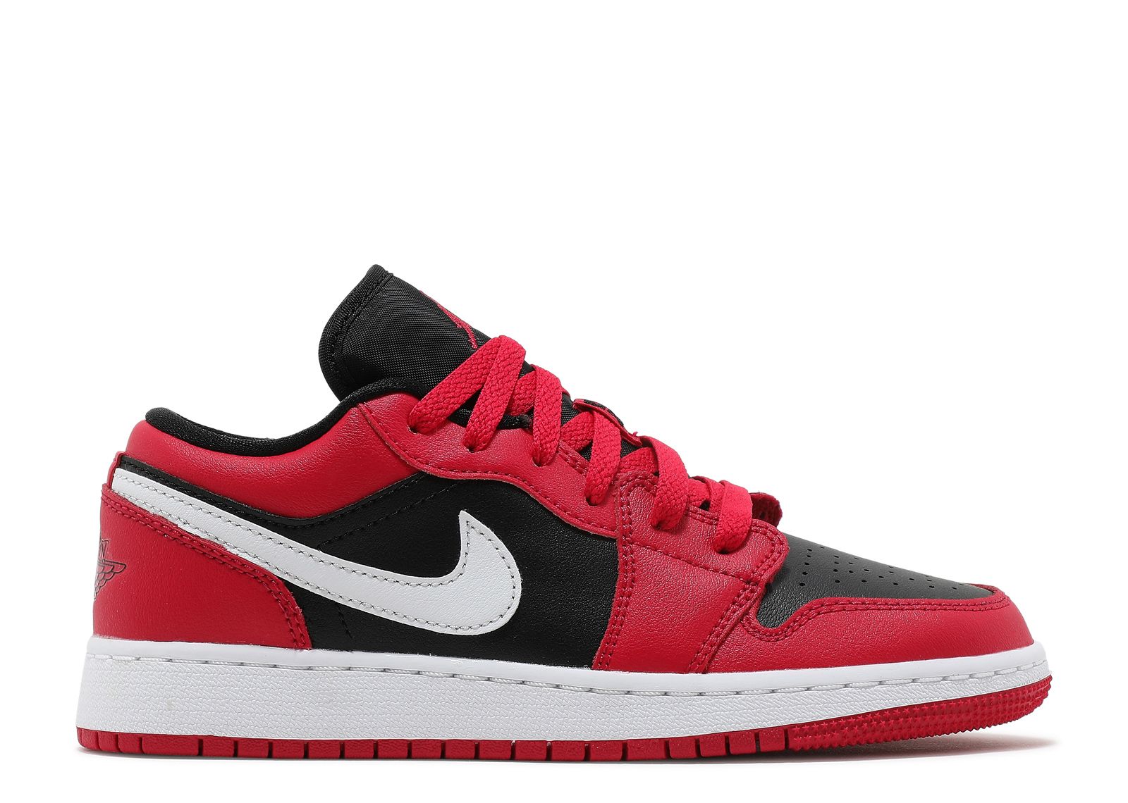 Jordan 1 Low GS 'Black Very Berry'