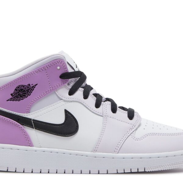 Jordan 1 Mid GS 'Barely Grape'