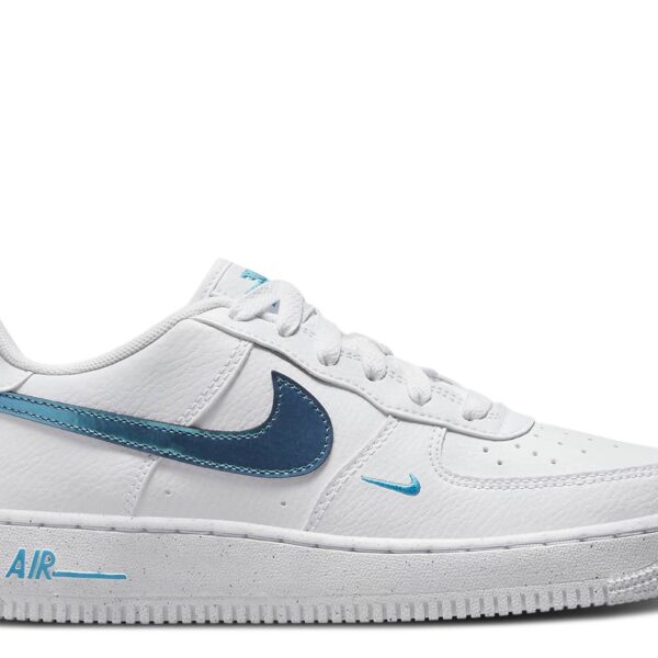 Air Force 1 Impact Next Nature GS 'White Blue Lightning'