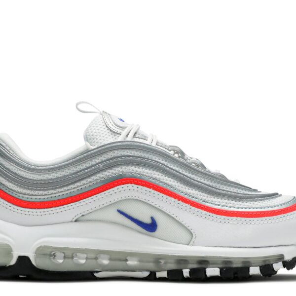 Wmns Air Max 97 Essential 'Flash Crimson Silver'