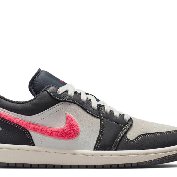 Wmns Jordan 1 Low SE 'Light Graphite Hot Punch'