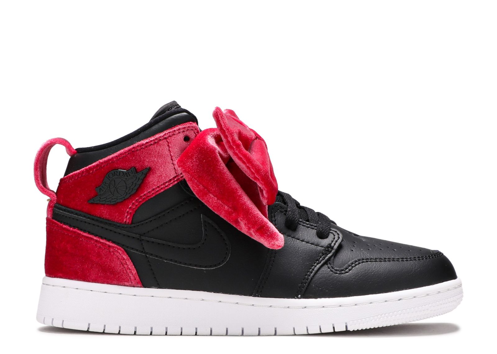 Jordan 1 Mid Bow XLD GS 'Noble Red'