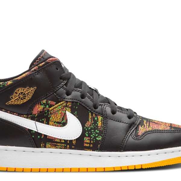 Jordan 1 Mid GS 'Black Laser Orange'