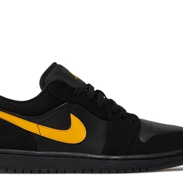 Jordan 1 Low 'Black University Gold'