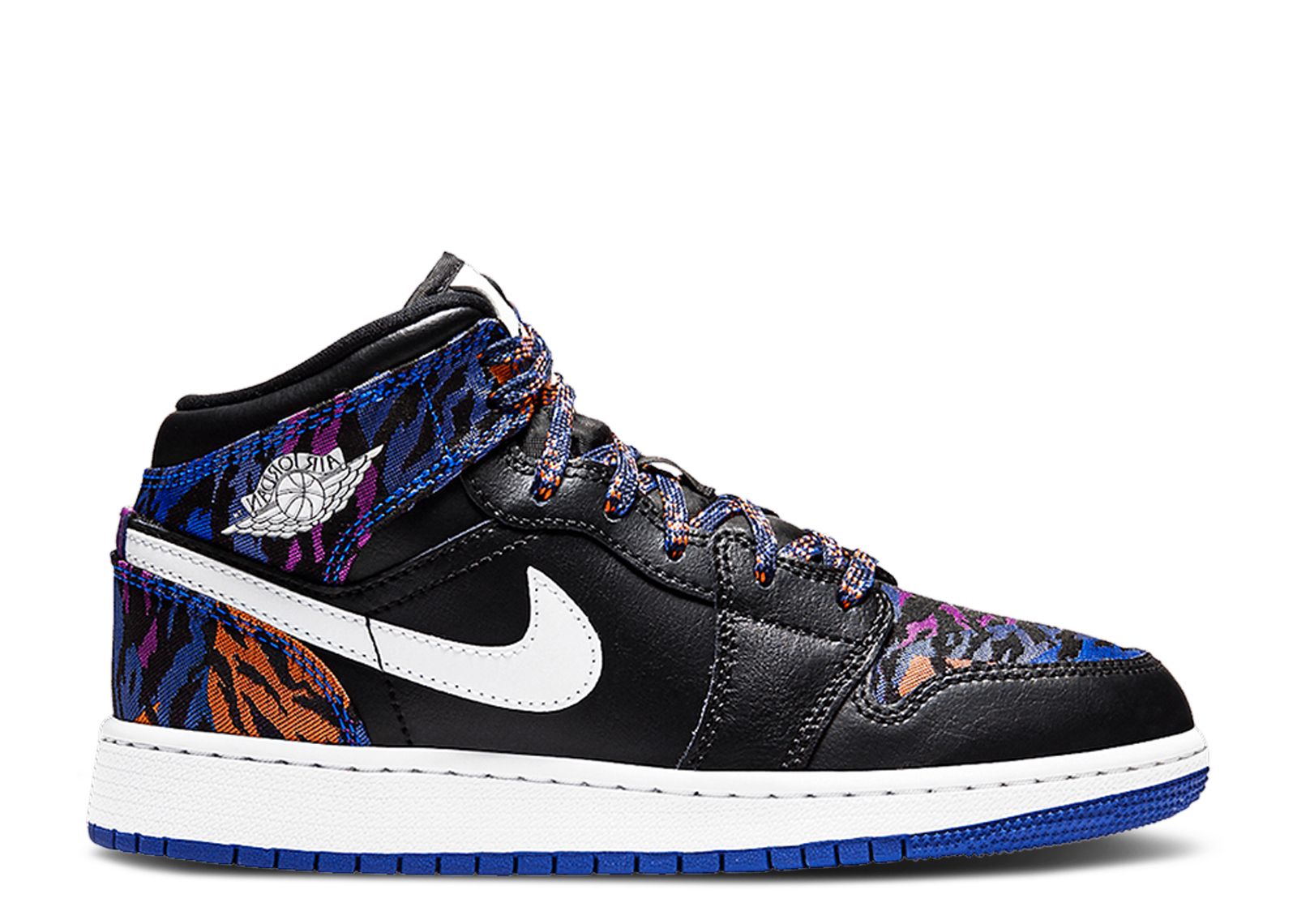 Jordan 1 Mid SE GS 'Tiger Stripe'