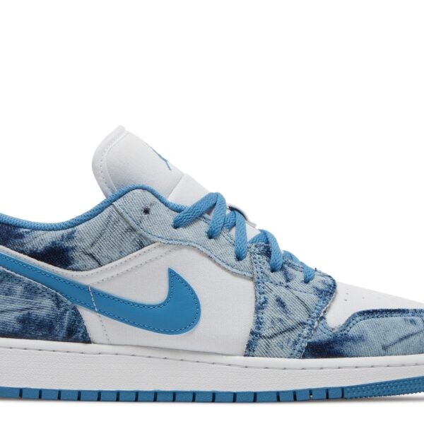Jordan 1 Low GS 'Washed Denim'