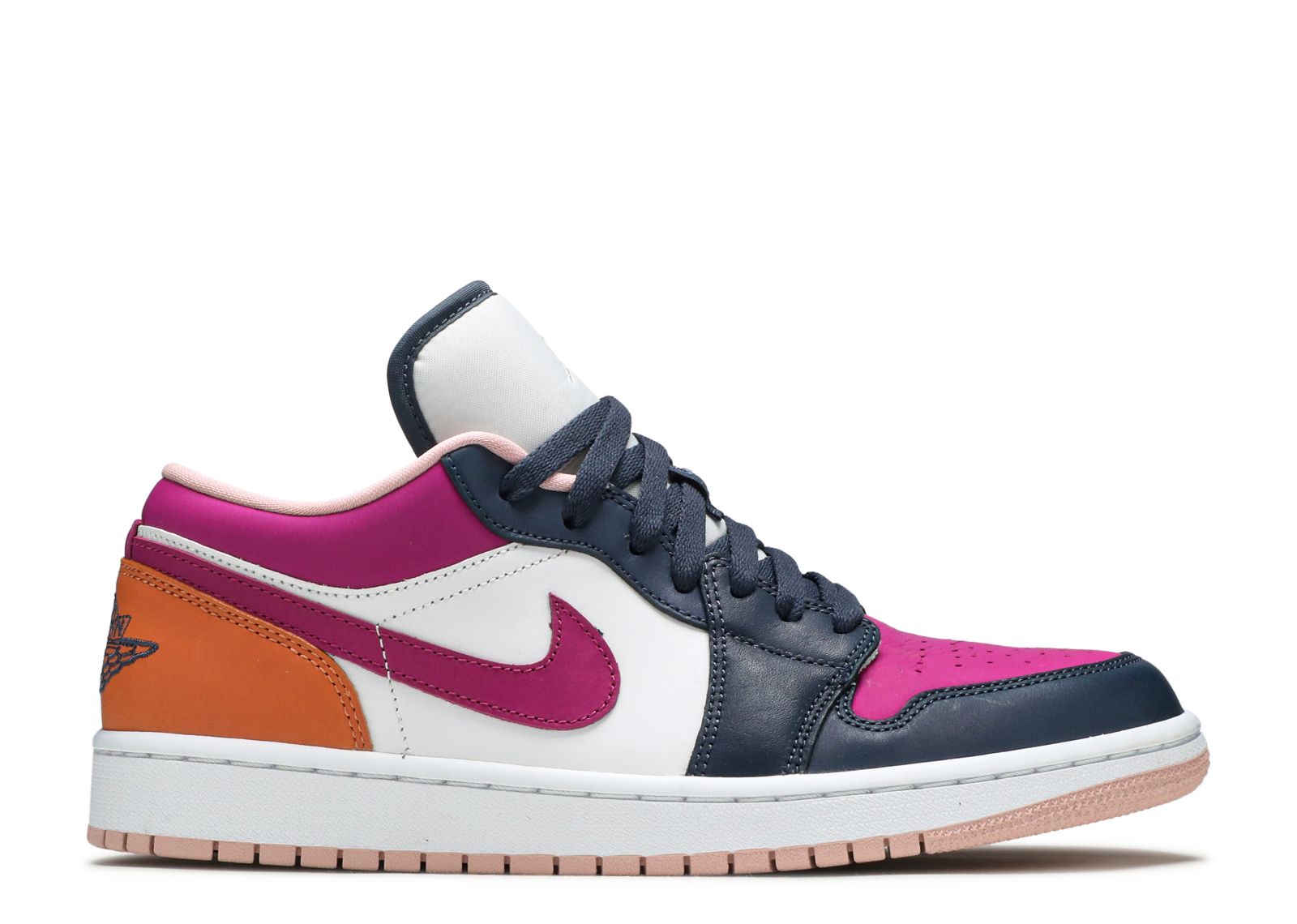 Wmns Jordan 1 Low SE 'Mismatched - Purple Magenta'