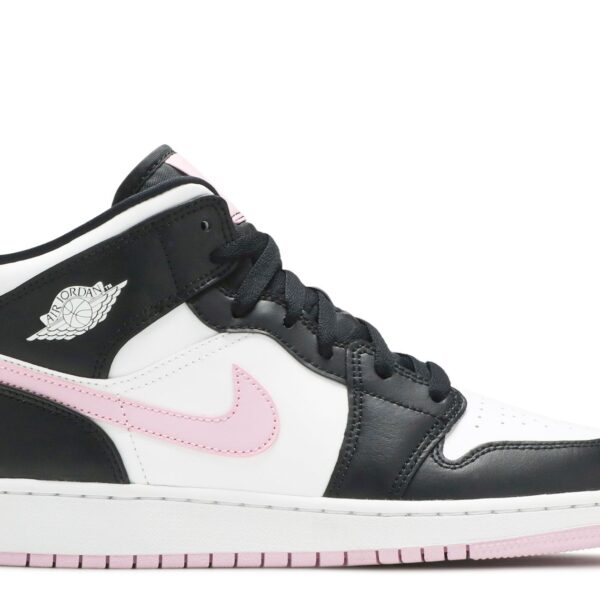 Jordan 1 Mid GS 'White Light Arctic Pink'