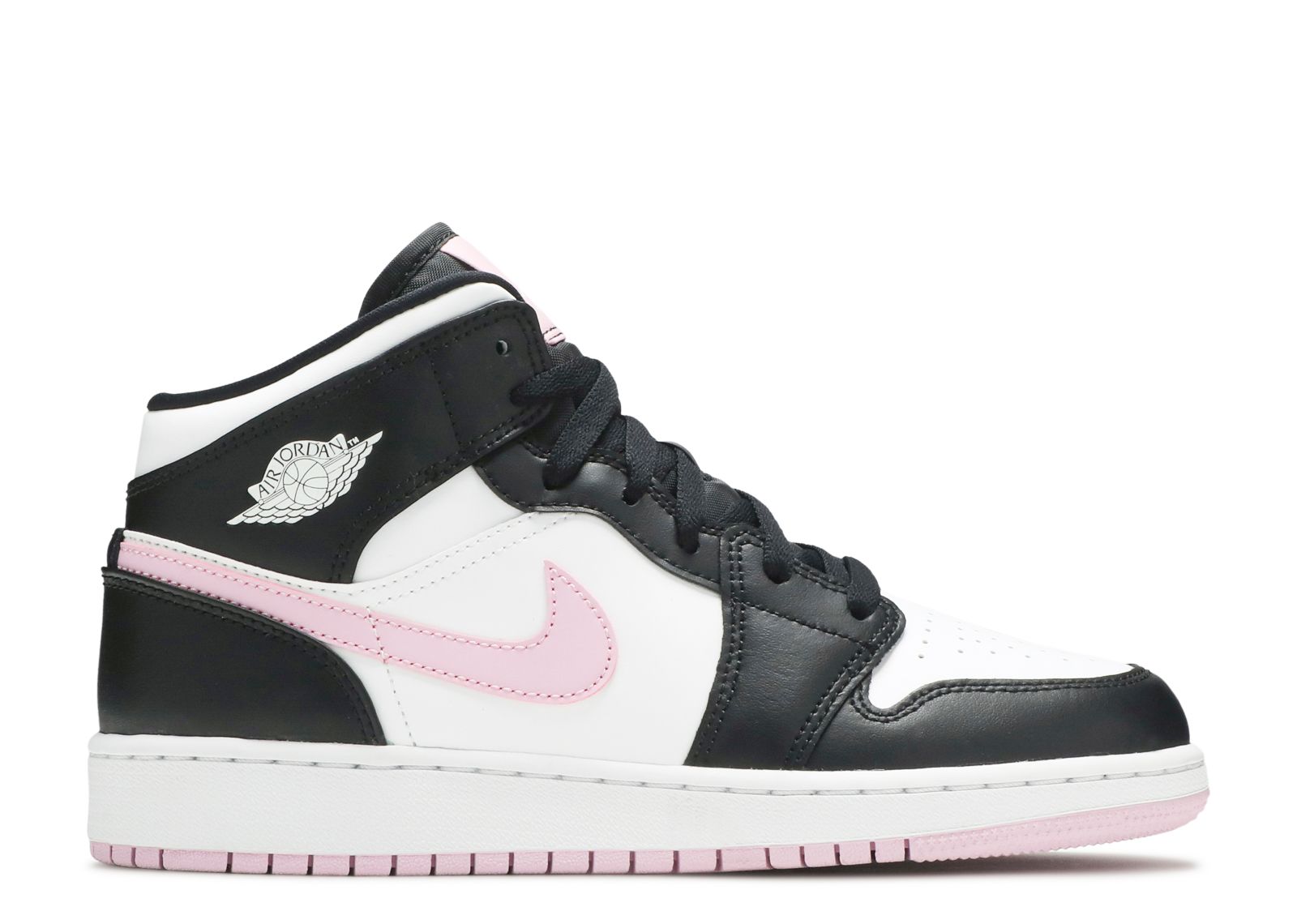 Jordan 1 Mid GS 'White Light Arctic Pink'