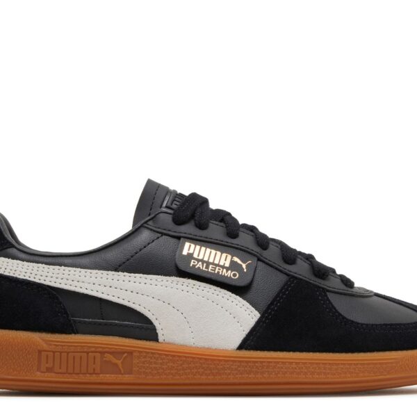 Palermo Leather 'Black Feather Grey Gum'