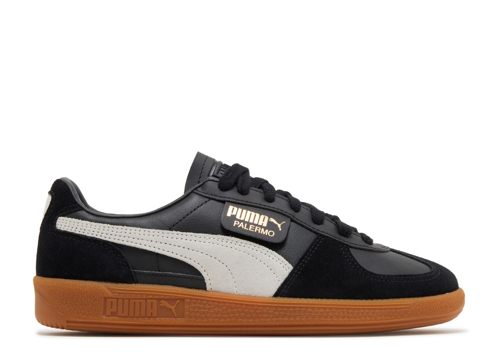 Palermo Leather 'Black Feather Grey Gum'