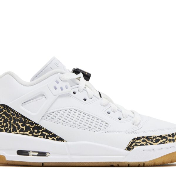 Jordan Spizike Low GS 'White Black Metallic Gold'