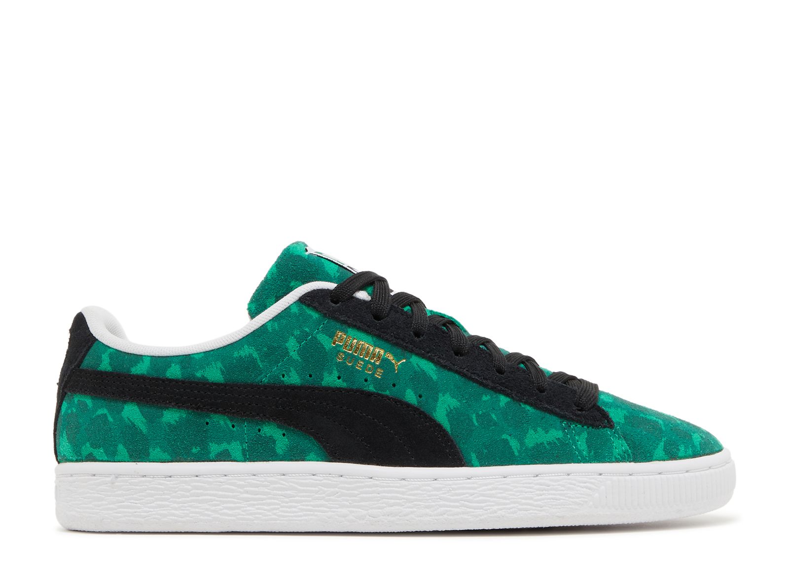 Suede 'Animal Print - Grassy Green'