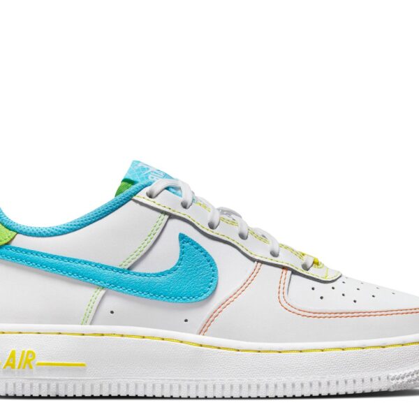 Air Force 1 Low GS 'Rainbow Stitch'
