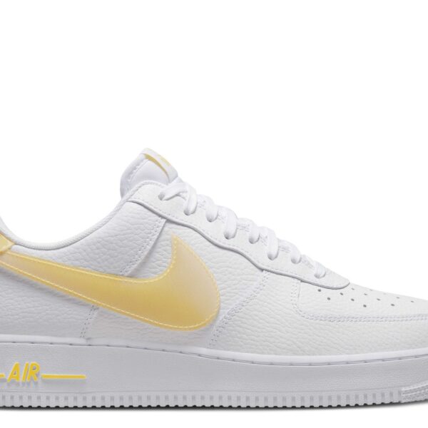 Air Force 1 '07 'Jumbo Swoosh - White Vivid Sulfur'