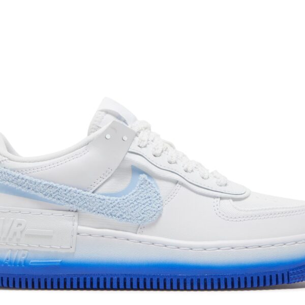 Wmns Air Force 1 Shadow 'Chenille Swoosh - Blue Tint'
