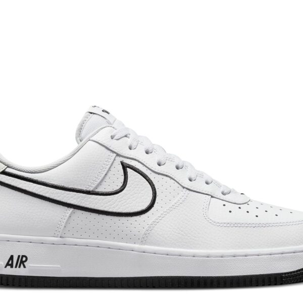 Air Force 1 '07 'Embroidered Swoosh - White Black'