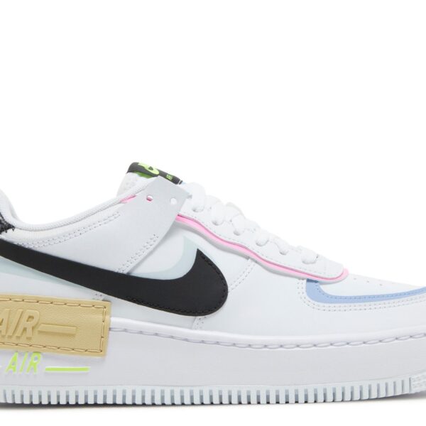 Wmns Air Force 1 Shadow 'White Black Pastel'