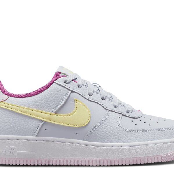 Air Force 1 GS 'Grey Citron Fuchsia'