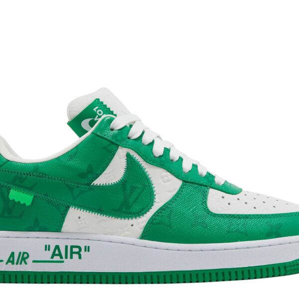 Louis Vuitton x Air Force 1 Low 'White Gym Green'