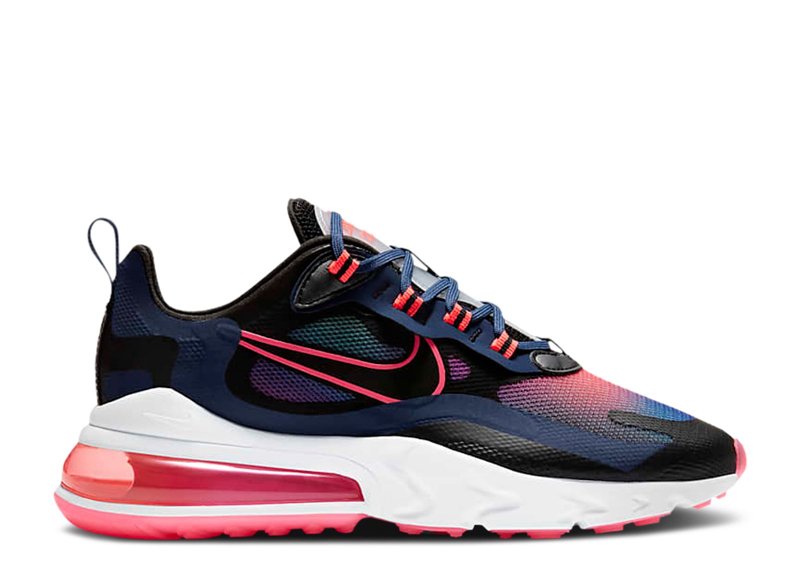 Wmns Air Max 270 React SE 'Midnight Navy Crimson'