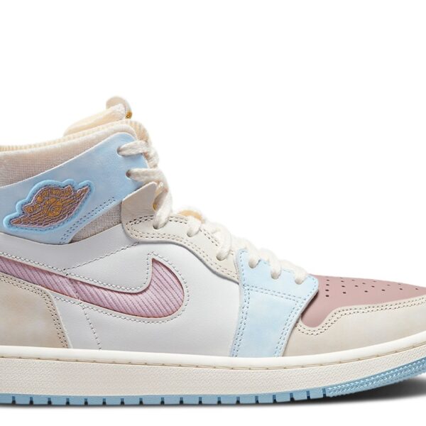 Wmns Jordan 1 High Zoom Comfort 'Pink Oxford Plum Fog'