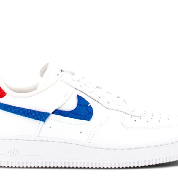 Wmns Air Force 1 LXX 'Snakeskin - University Red Royal'