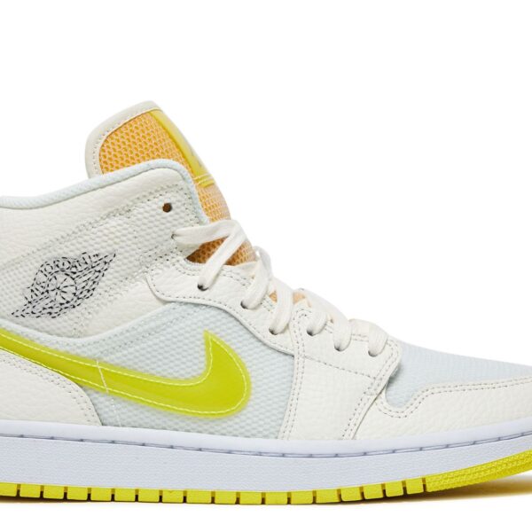Wmns Jordan 1 Mid SE 'Voltage Yellow'