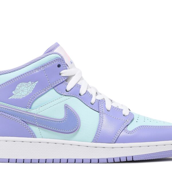 Jordan 1 Mid GS 'Purple Pulse'