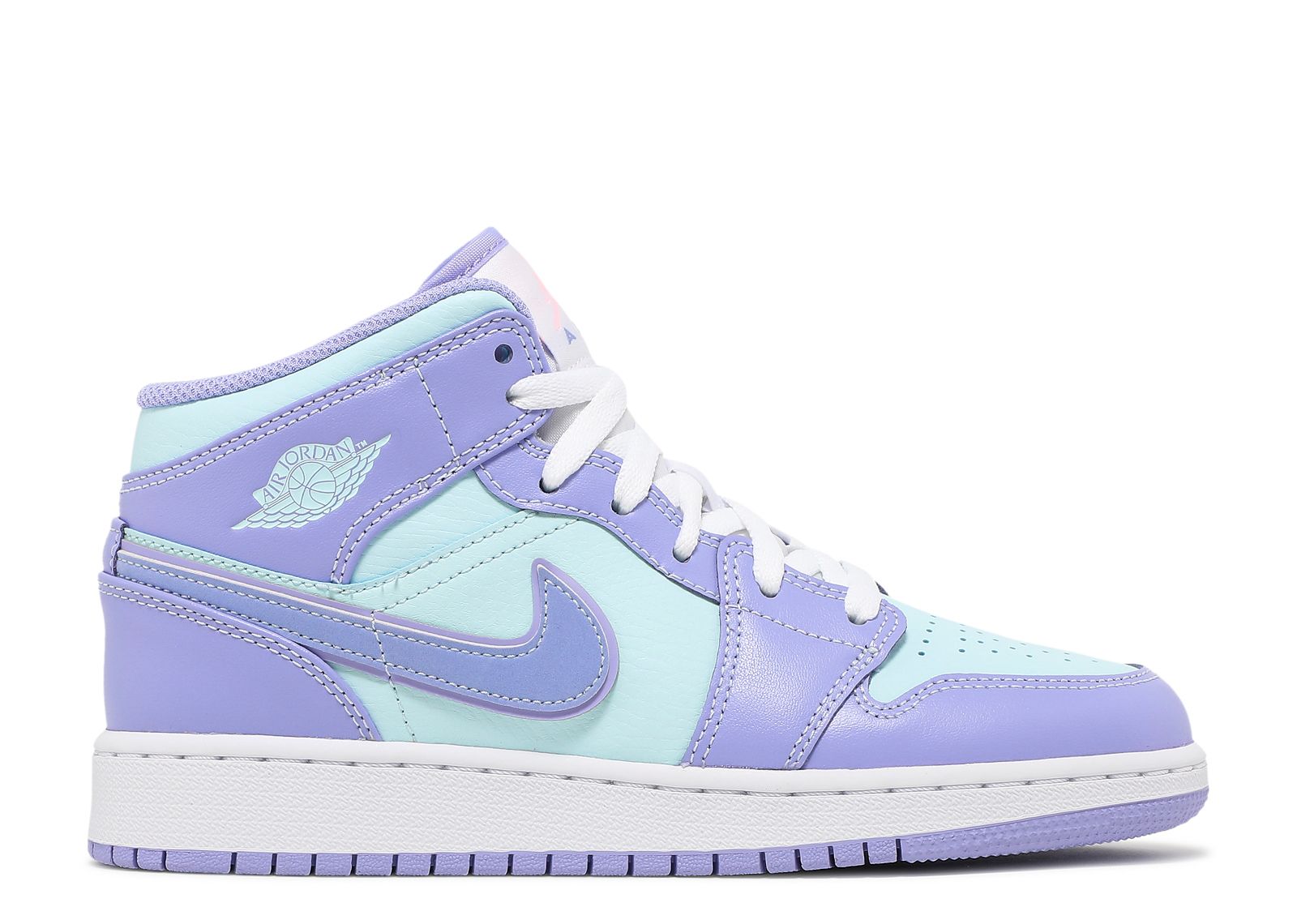 Jordan 1 Mid GS 'Purple Pulse'