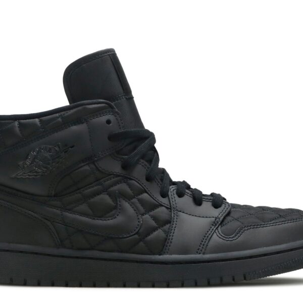 Wmns Jordan 1 Mid SE 'Black Quilted'