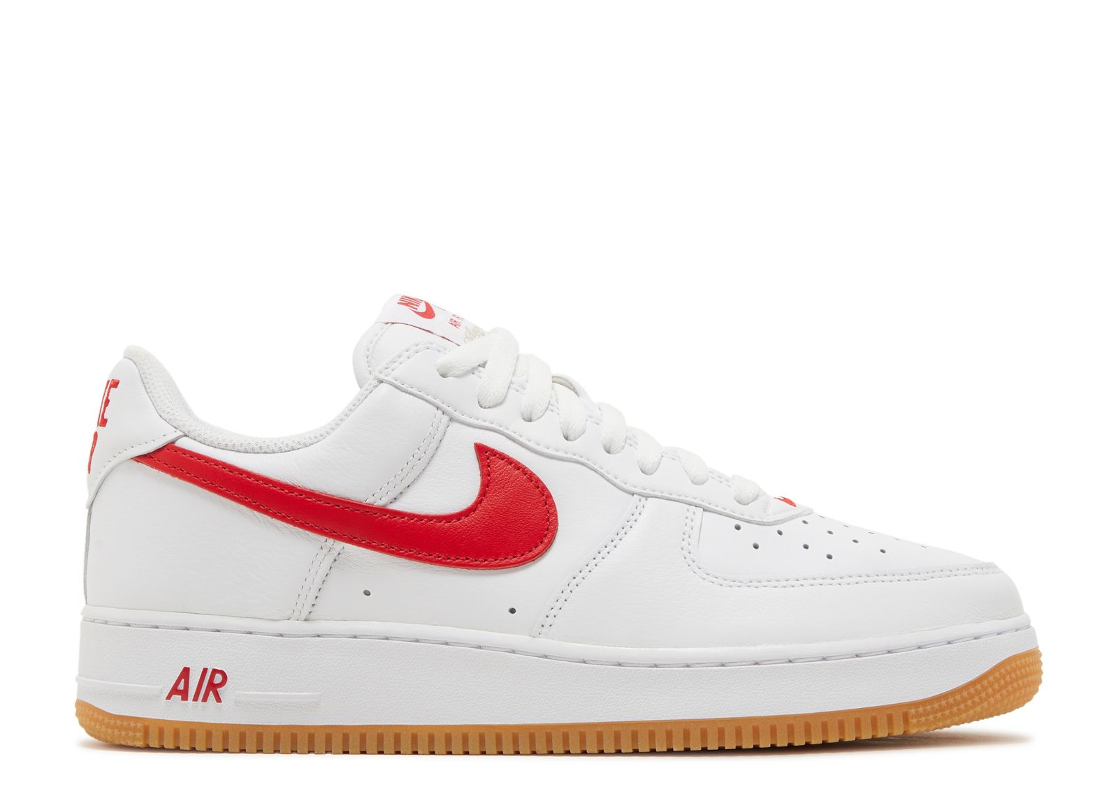 Air Force 1 Low 'Color of the Month - White University Red'