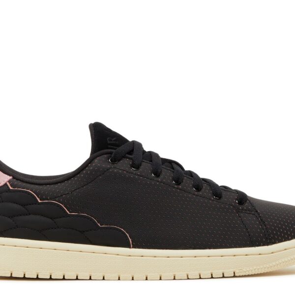 Jordan 1 Centre Court 'Perforated Black Pink'
