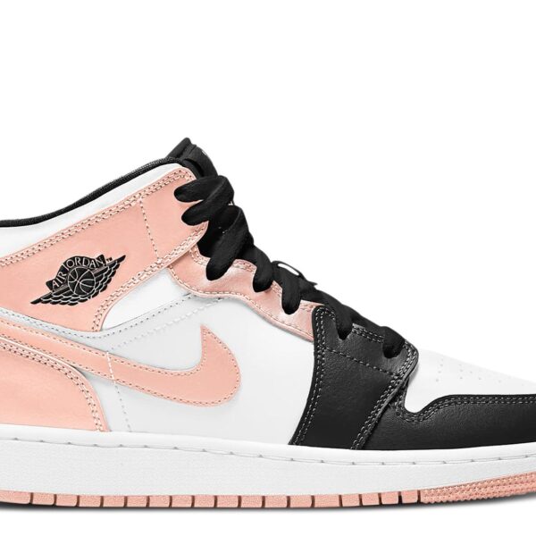 Jordan 1 Mid GS 'Crimson Tint'