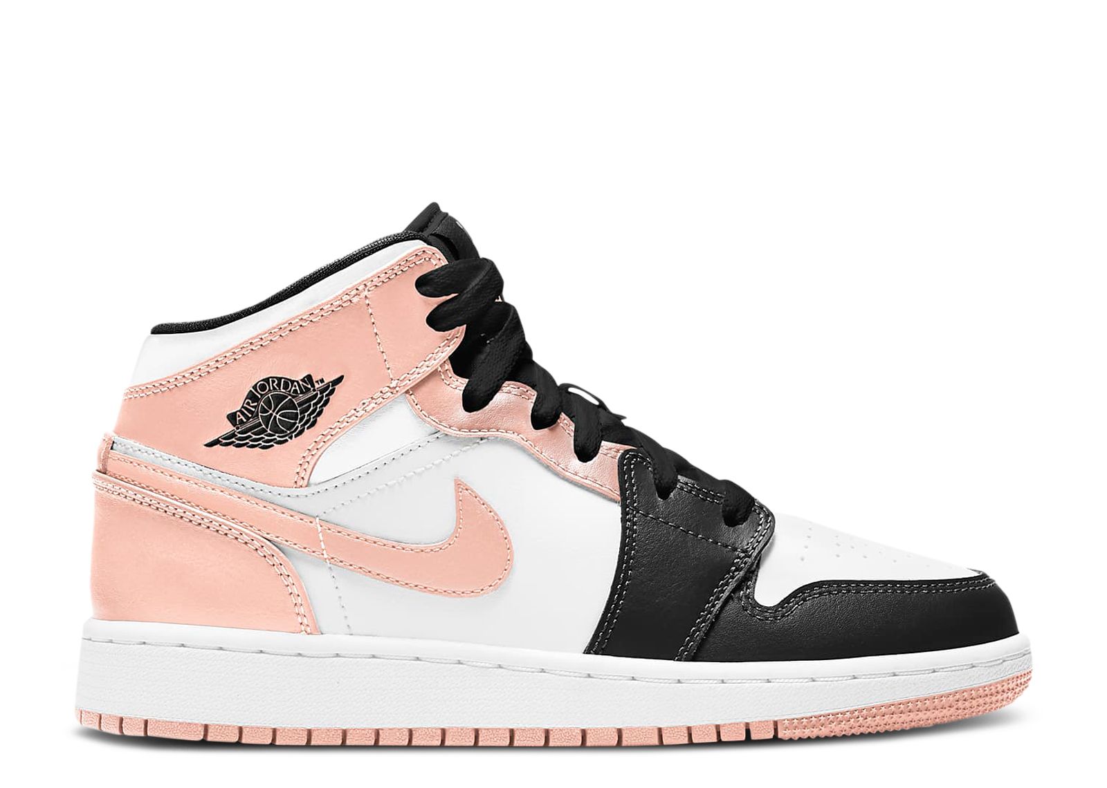Jordan 1 Mid GS 'Crimson Tint'