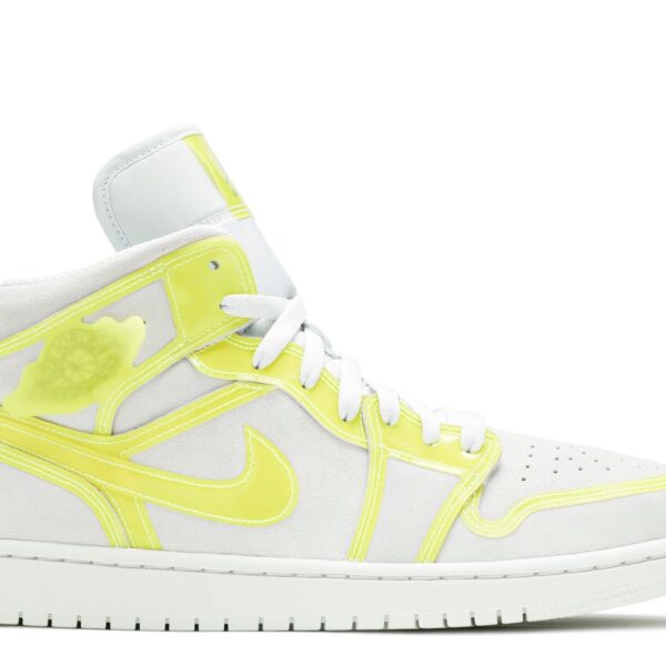 Wmns Jordan 1 Mid LX 'Off White Opti Yellow'