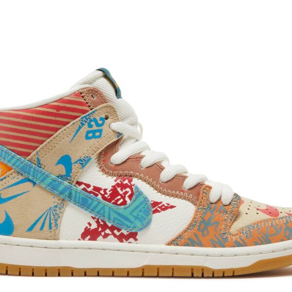 Thomas Campbell x SB Dunk High 'What The'