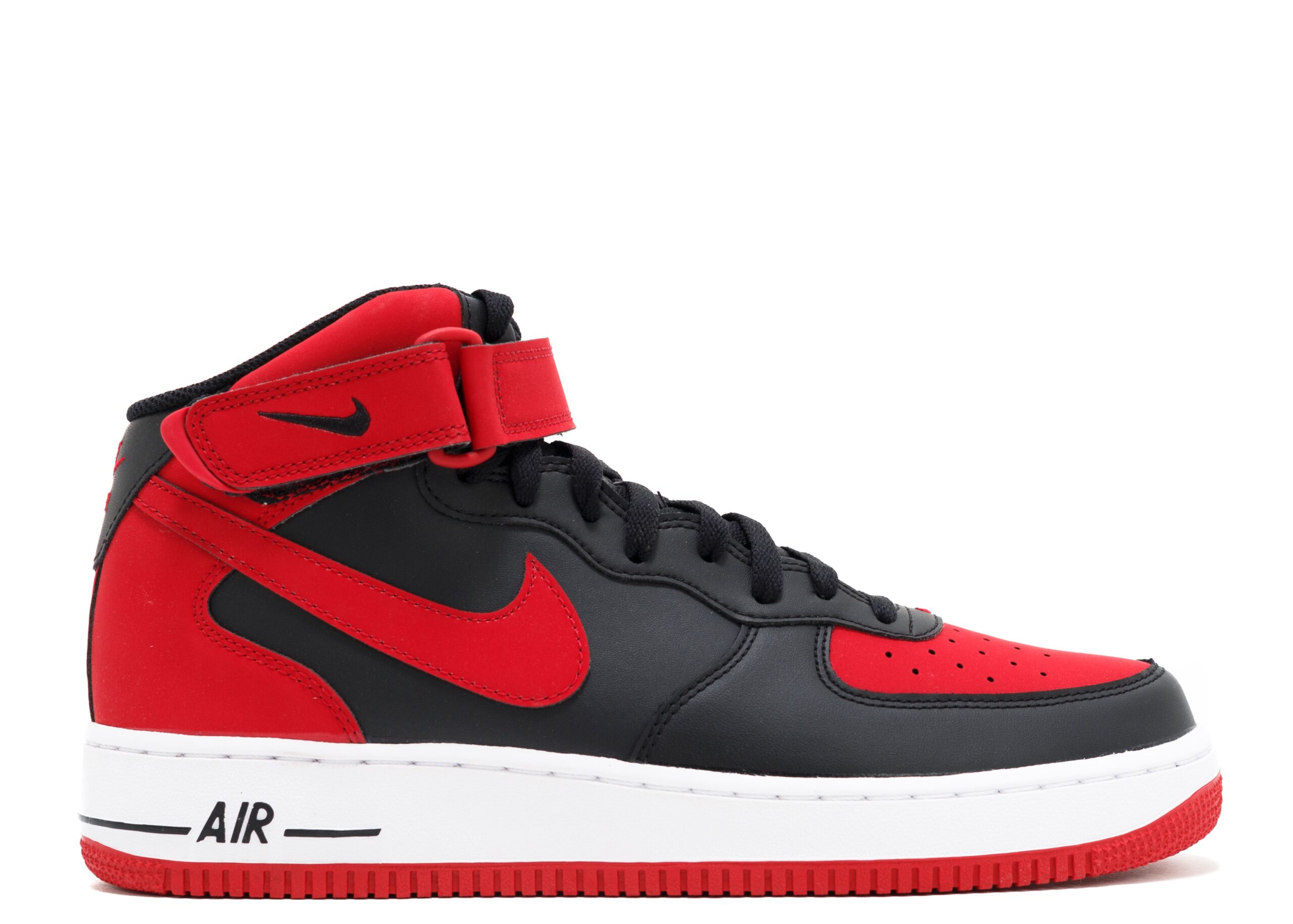 Air Force 1 Mid '07 'Black Gym Red'